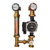 STOUT SDG-0007 Насосная группа со смесителем 1" с насосом Grundfos UPSO 25-65