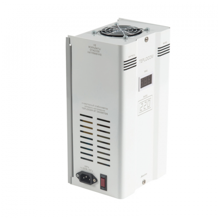 Фазоинверторный стабилизатор напряжения для бытовой техники Teplocom ST-1500 INVERTOR