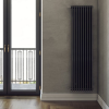 Трубчатый вертикальный радиатор Arbonia  3/3180/08 N12 3/4 RAL 9016 7016 Anthrazit Grey (боковое)