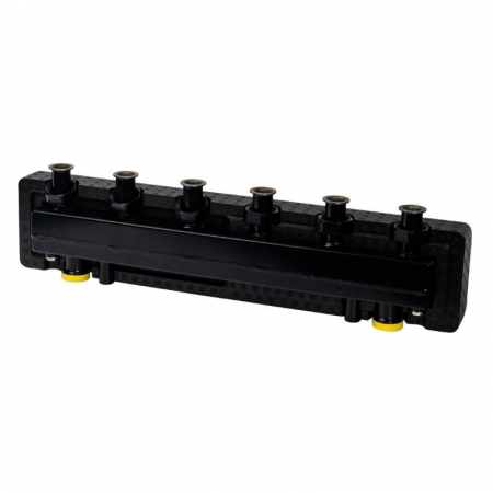 STOUT SDG-0018 Стальной распределительный коллектор 3 отопительных контура с гидравлическим разделителем DN 25