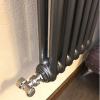 Трубчатый вертикальный радиатор Arbonia 2180/06 N12 3/4 SF-3 Anthrazit metallic (боковое)