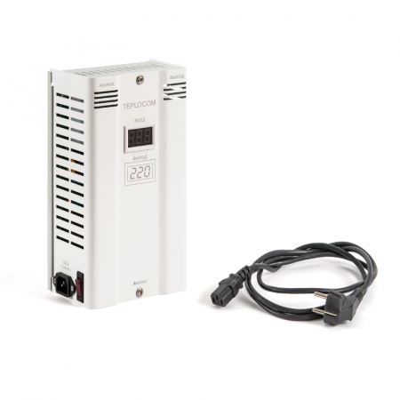 Фазоинверторный стабилизатор напряжения для бытовой техники Teplocom ST-600 INVERTOR