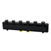 STOUT SDG-0016 Стальной распределительный коллектор 3 отопительных контура. В теплоизоляции DN 25