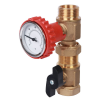 STOUT SDG-0001 Насосная группа с прямым контуром 3/4" без насоса в теплоизоляции